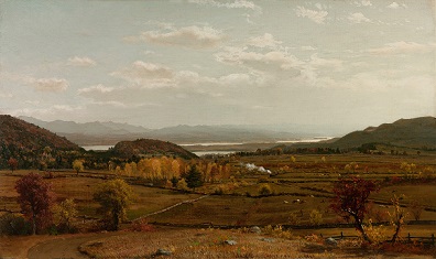 風景画、ジョン・ウィリアム・カシリア「Landscape」