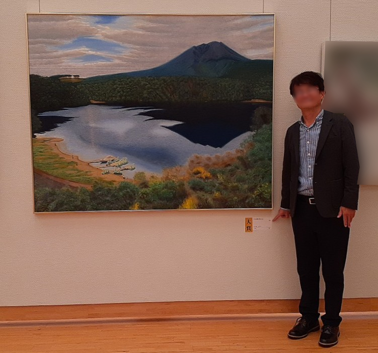 みやざき総合美術展で大賞を受賞